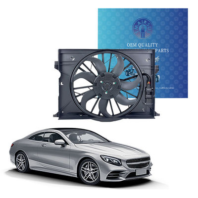 مجموعة مروحة التبريد الكهربائية لمبرد السيارات للسيارات W211 C219