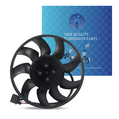 8W0959455A مروحة التبريد الألومنيوم 12 فولت نوع الربيع تبريد الهواء لشركة أودي Q7