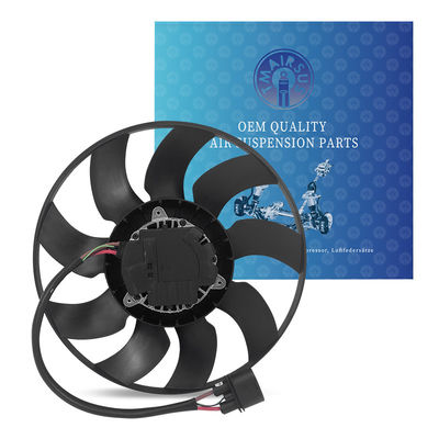 8W0959455A مروحة التبريد الألومنيوم 12 فولت نوع الربيع تبريد الهواء لشركة أودي Q7