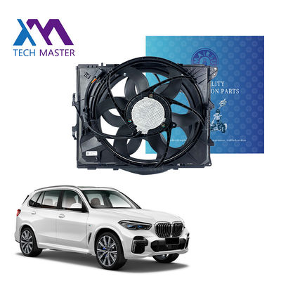 مروحة التبريد الآلي لموجة BMW 3 سلسلة المبرد الرئيسي والمروحة المساعدة مروحة التبريد 17427523259 17117590699