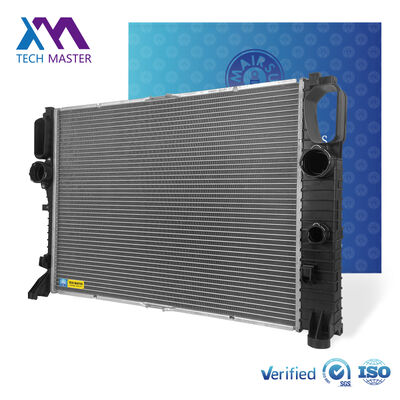 Radiator Condenser Fan LONGQ ISO9001 Certified for MERCEDES W211 E280 E320 CDI E63 AMG 2115003202 2115002302