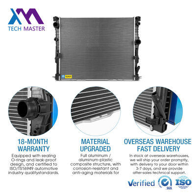 For BMW G38 520i 530i 540i 630i 640i 730i 740i X5 Engine Cooling Water Radiator Car Radiator 17119896292 1711793387 