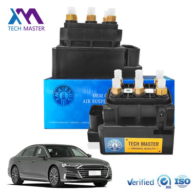 4H0616013 علق الهواء صمام الكهربائي الكهربائي لشركة أودي A8 D4 A6 C7 4G Bentley Mulsanne Airmatic Control Valve Unit قطع غيار السيارات