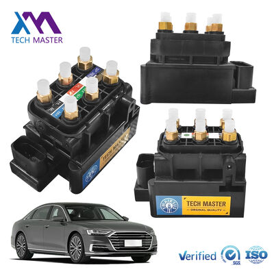 4H0616013 علق الهواء صمام الكهربائي الكهربائي لشركة أودي A8 D4 A6 C7 4G Bentley Mulsanne Airmatic Control Valve Unit قطع غيار السيارات