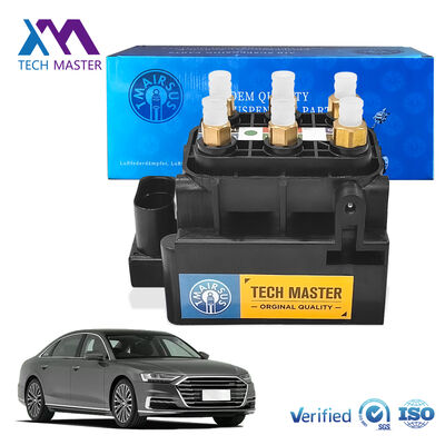 4H0616013 علق الهواء صمام الكهربائي الكهربائي لشركة أودي A8 D4 A6 C7 4G Bentley Mulsanne Airmatic Control Valve Unit قطع غيار السيارات